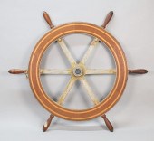 WOODEN SHIP'S WHEELWood and me