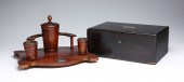 WOODEN SMOKING STAND AND HUMID