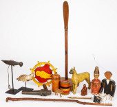 WOODENWARE, TO INCLUDE CARVED