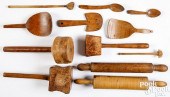 WOODENWARE TO INCLUDE MALLETS,