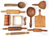 WOODENWARE TO INCLUDE SCOOPS,