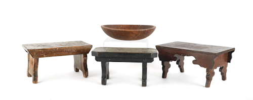 Woodenware to include three foot