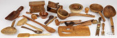 WOODENWARE<br>Large group of w