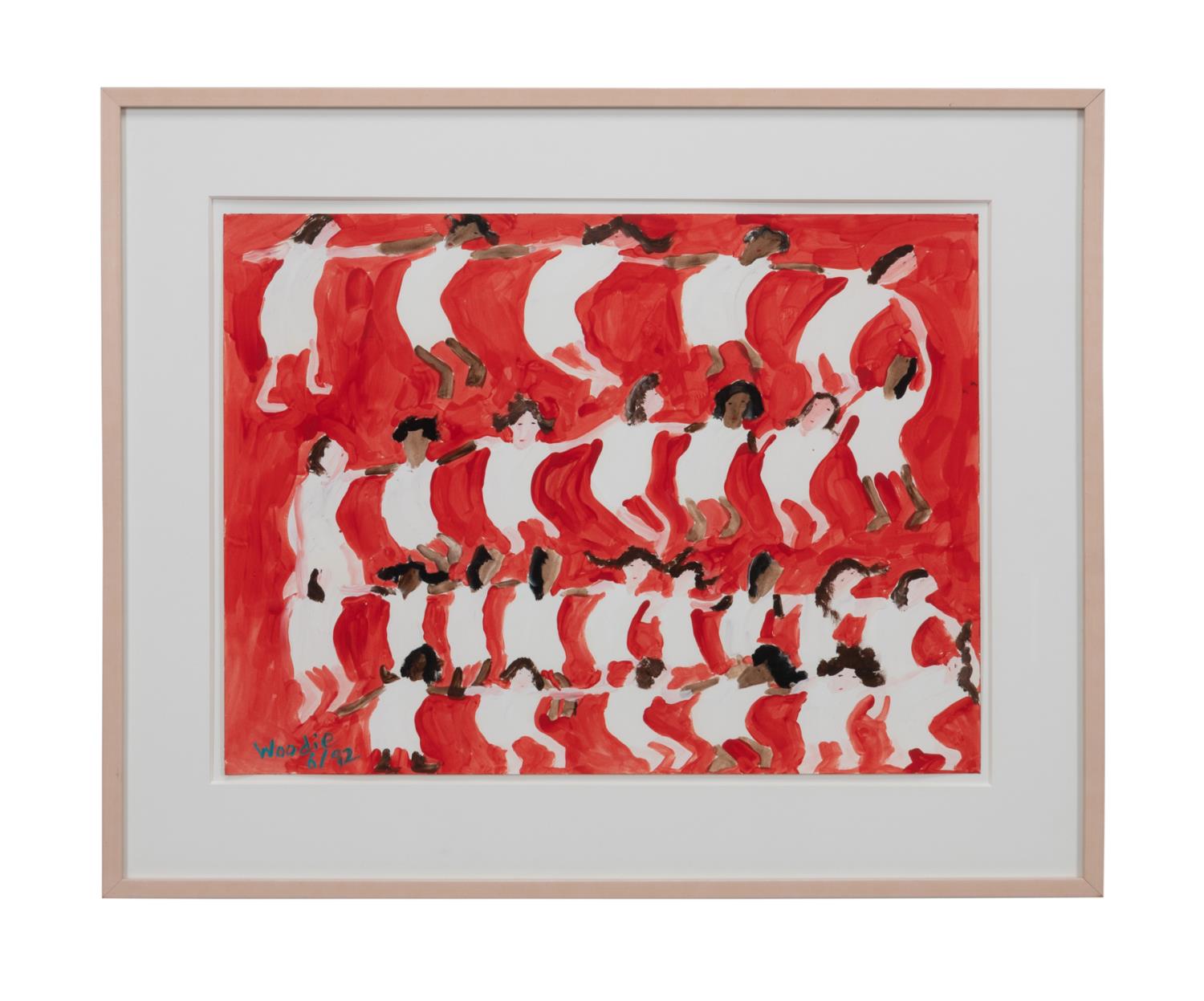 WOODIE LONG, DANCING WOMEN, FOLK