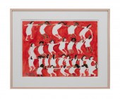 WOODIE LONG, DANCING WOMEN, FO