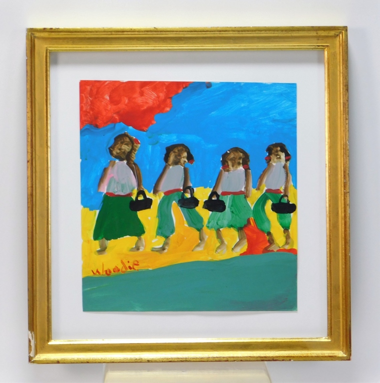 WOODIE LONG FOUR FIGURES MEMORY