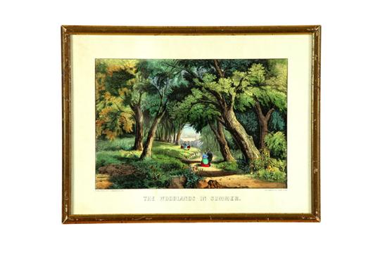 WOODLANDS IN SUMMER BY CURRIER &