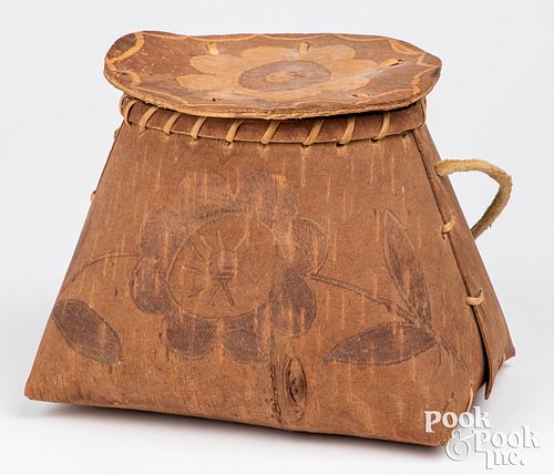 WOODLANDS INDIAN BIRCH BARK MOKUK