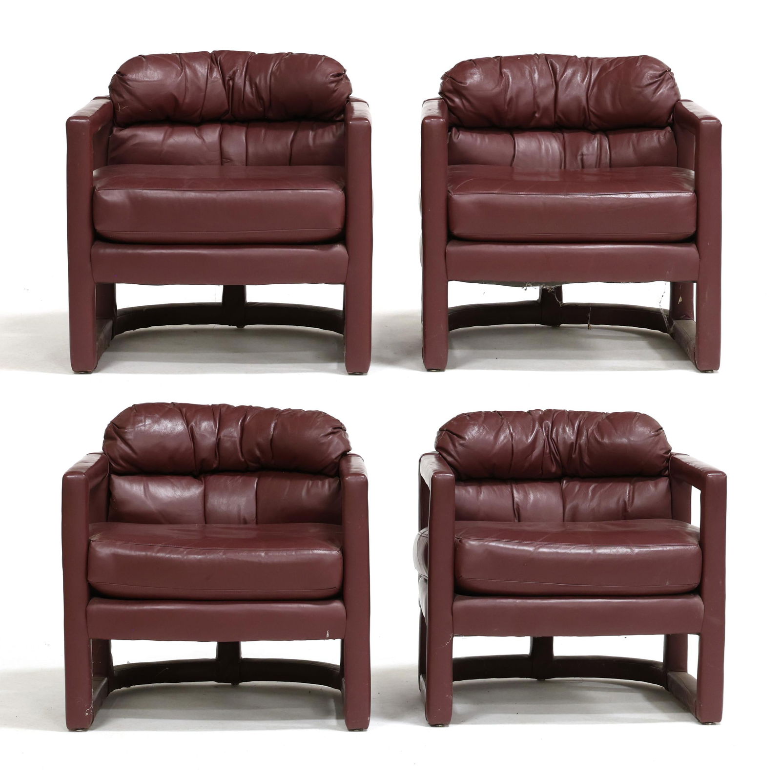 WOODMARK, SET OF FOUR VINTAGE