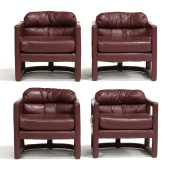 WOODMARK, SET OF FOUR VINTAGE