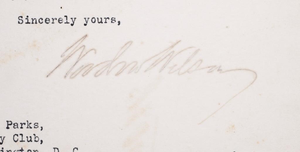 WOODROW WILSON, TLS AS