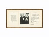 WOODRUFF 70TH BIRTHDAY LETTERS