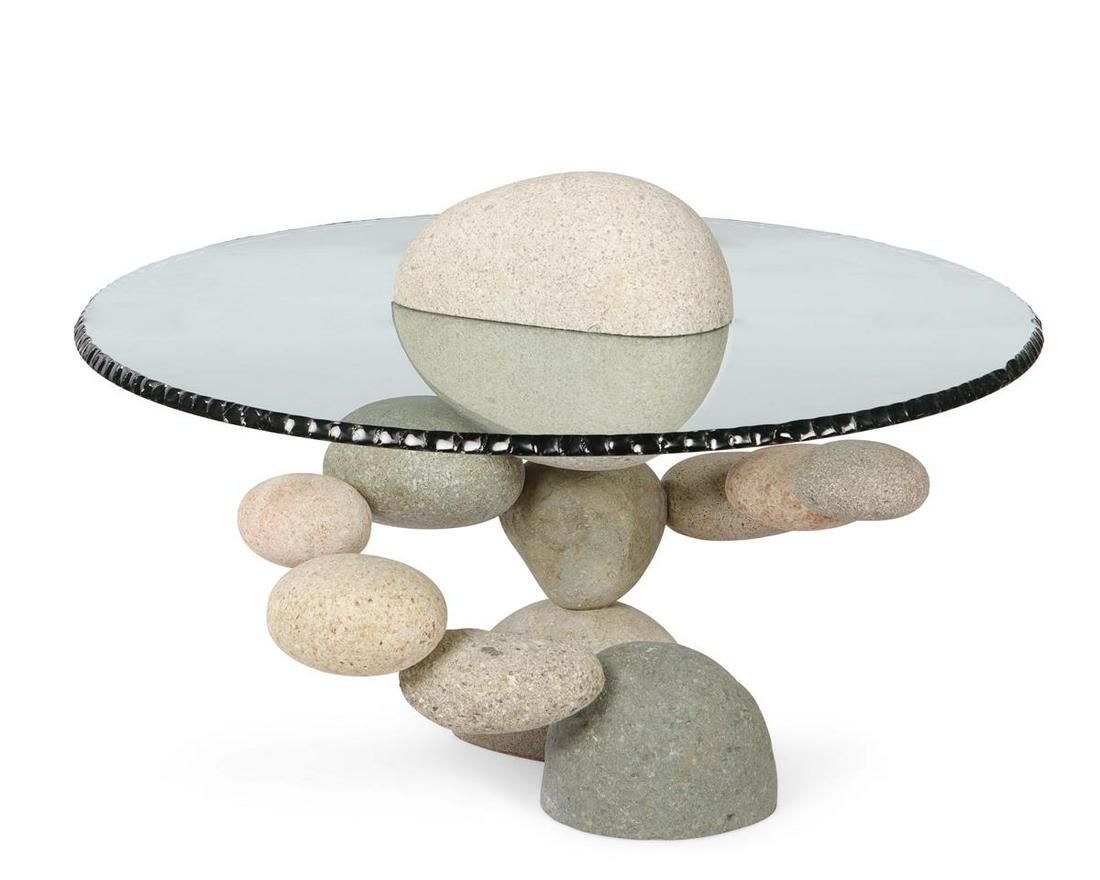 WOODS DAVY, TABLE, STONES AND
