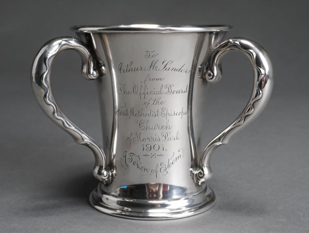 WOODSIDE STERLING CO. SILVER TROPHY