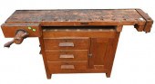 WOODWORKERS WORKBENCH, MARKED