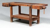Woodworking bench, maple butch