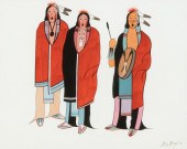 WOODY BIG BOW, UNTITLED (THREE