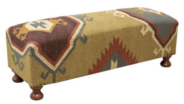 WOOL JUTE GEOMETRIC PATTERN