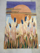 WOOL WALL HANGING, RUG, CATTAI