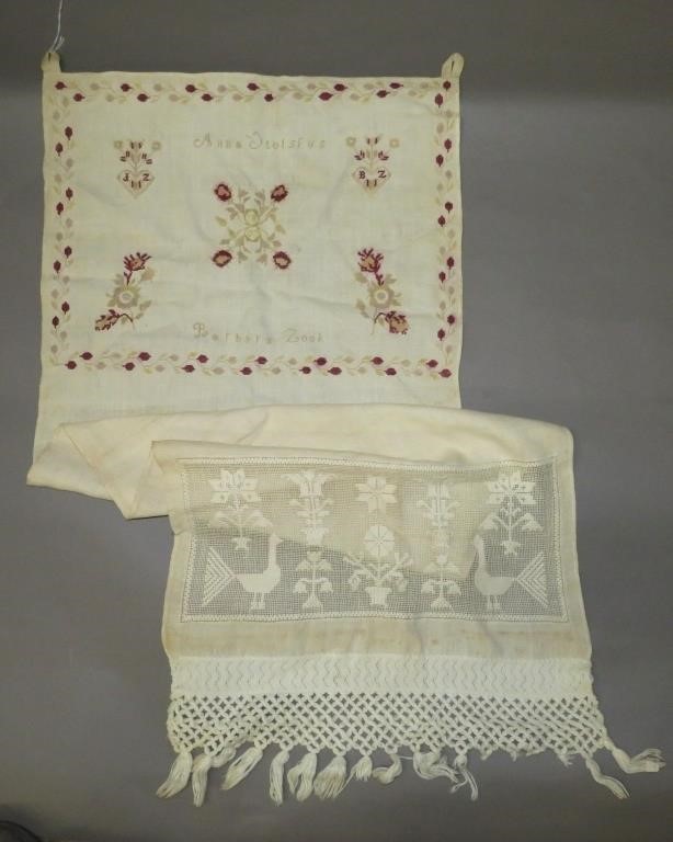 WOOL YARN EMBROIDERED COTTON SHOW