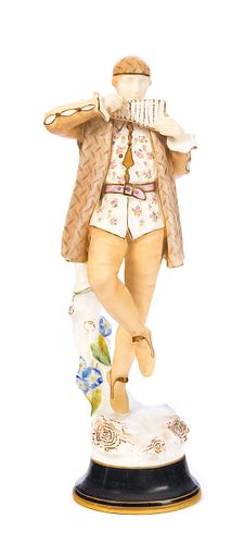 WORCESTER PAN FIGURINE FLUTE