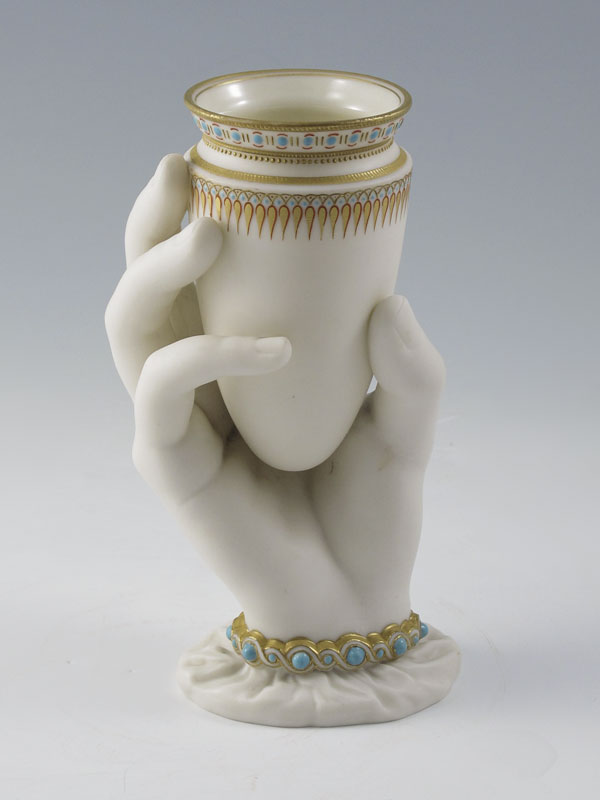 WORCESTER VICTORIAN FIGURAL HAND