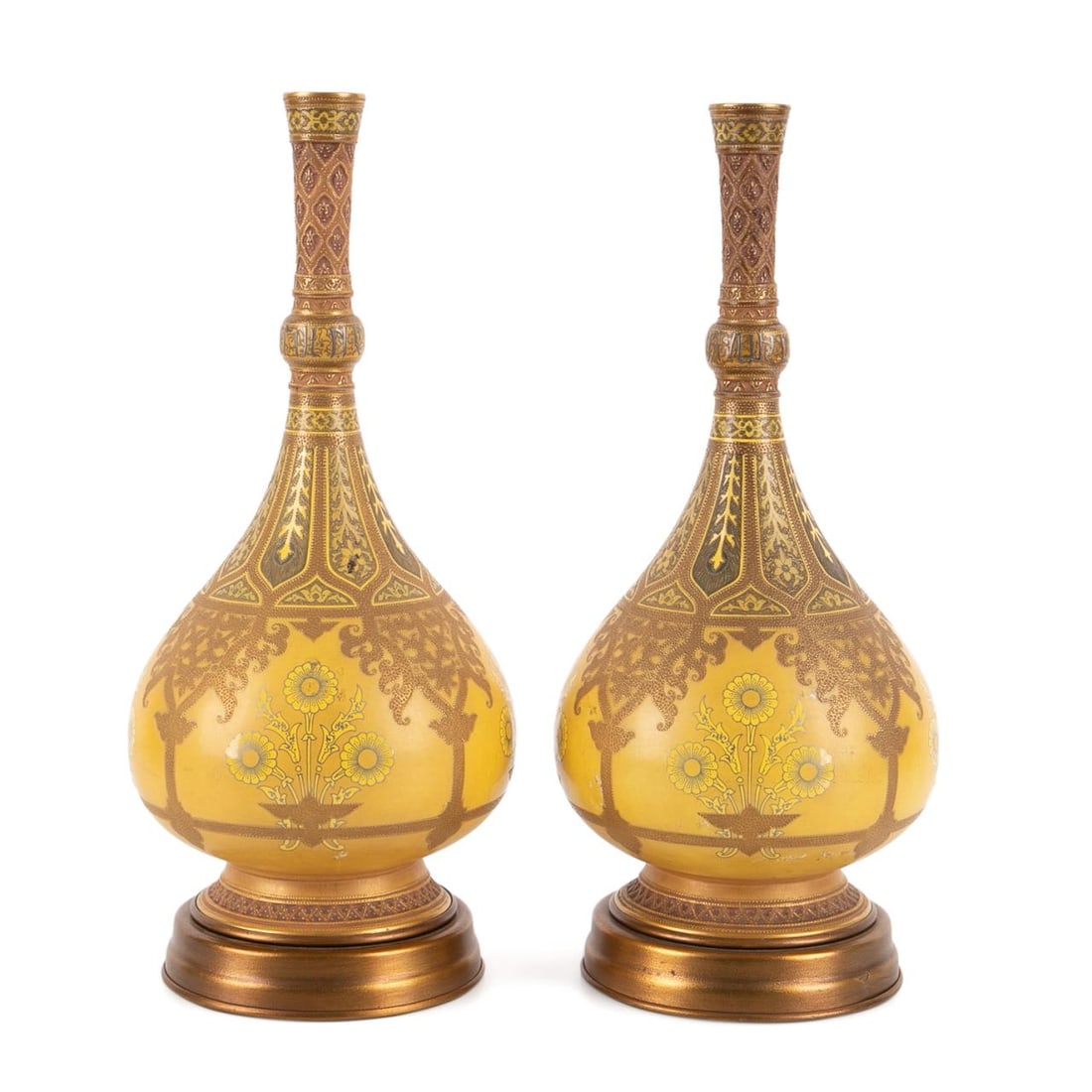 WORCESTER YELLOW & GILT AESTHETIC