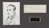 * WORDSWORTH WILLIAM Autograph