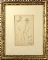 WORK ON PAPER, ATTRIBUTED TO R