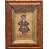 WORK ON PAPER, ATTRIBUTED TO W