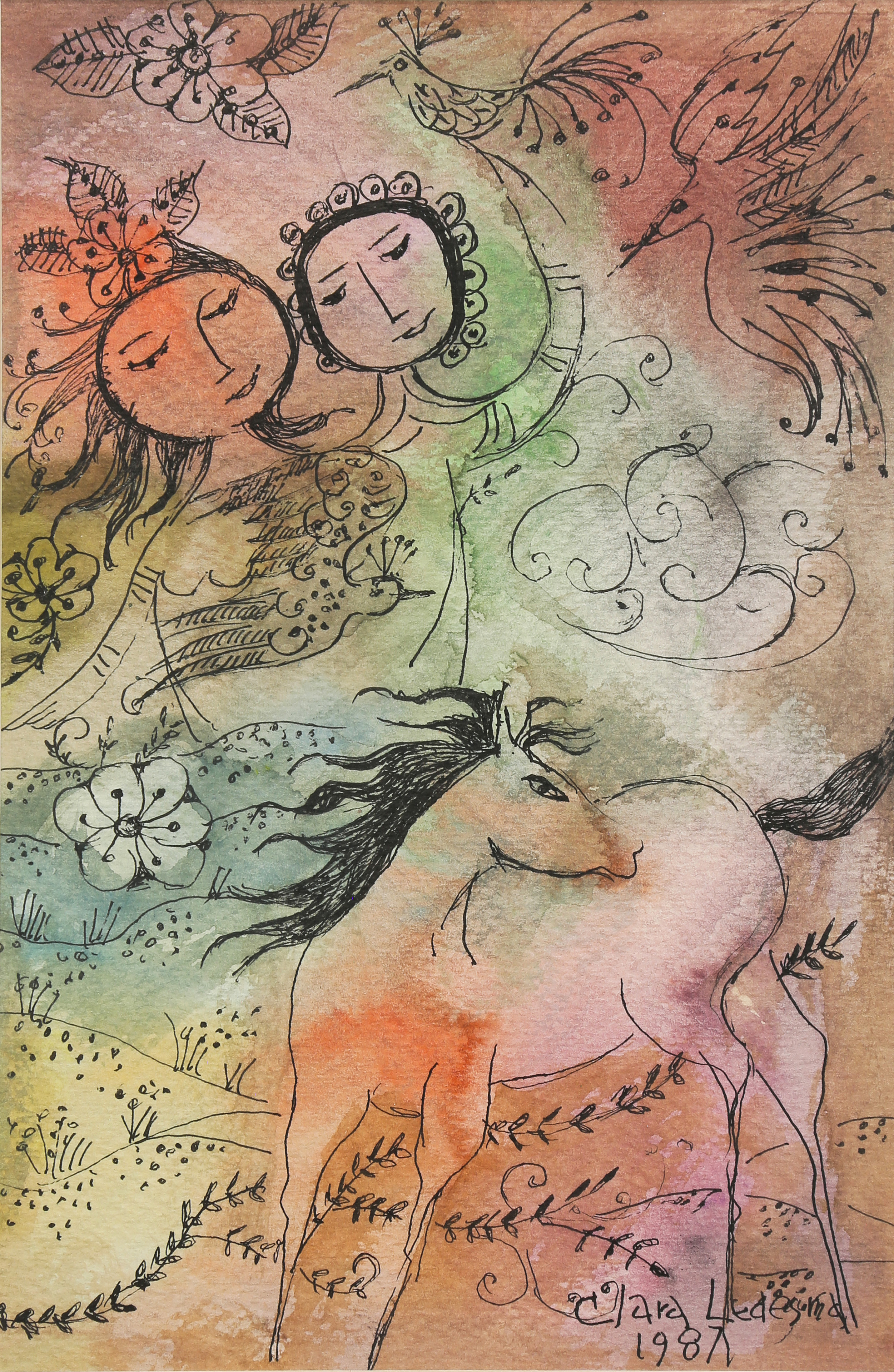 WORK ON PAPER, CLARA LEDESMA