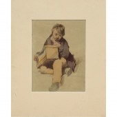 WORK ON PAPER, FOLLOWER OF JOH