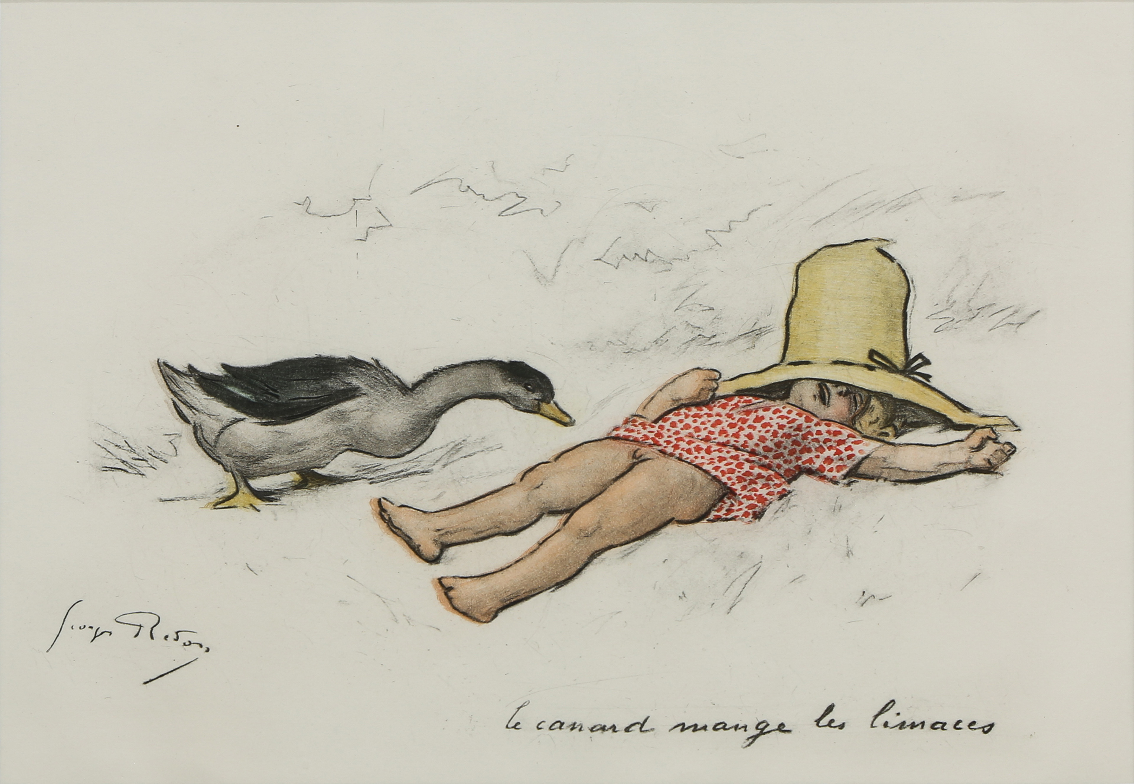 WORK ON  PAPER, GEORGES REDON