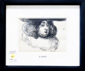 WORK ON PAPER, HENRY SOMM Henr