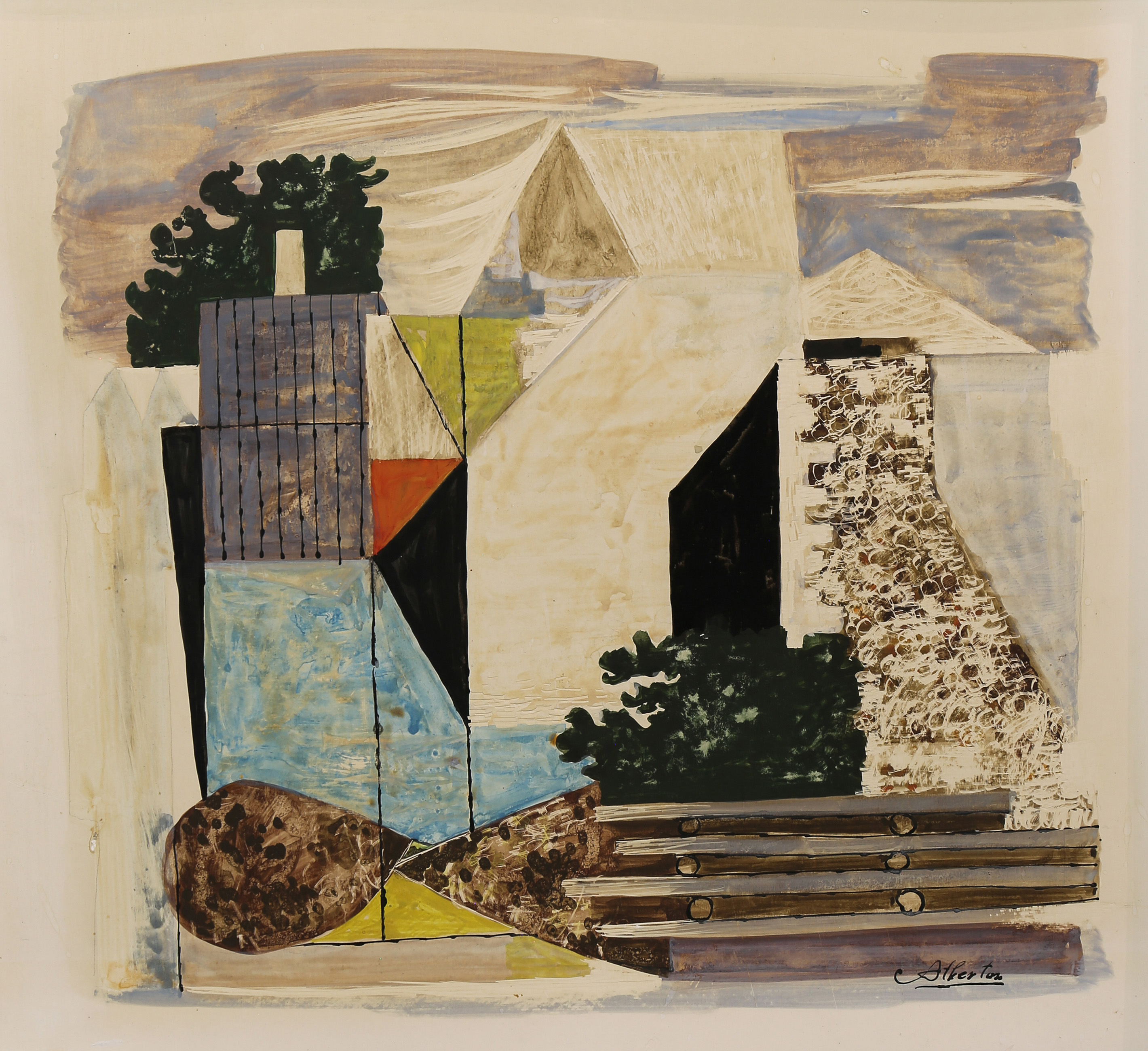 WORK ON PAPER, JOHN CARLTON