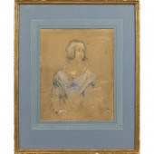 WORK ON PAPER, JOHN LINNELL Jo