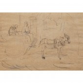WORK ON PAPER, JULES PASCIN Ju