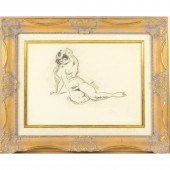 WORK ON PAPER, JULES PASCIN Ju
