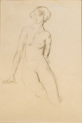 WORK ON PAPER, LEON KROLL Leon