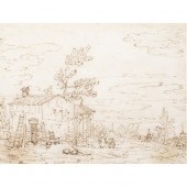 WORK ON PAPER, MANNER OF BERNA