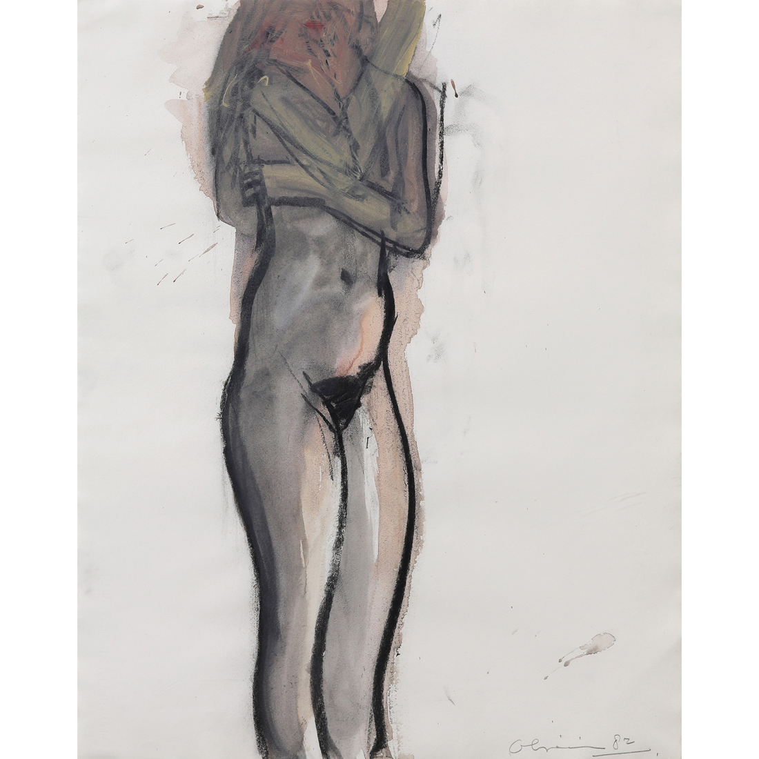 WORK ON PAPER, NATHAN OLIVEIRA