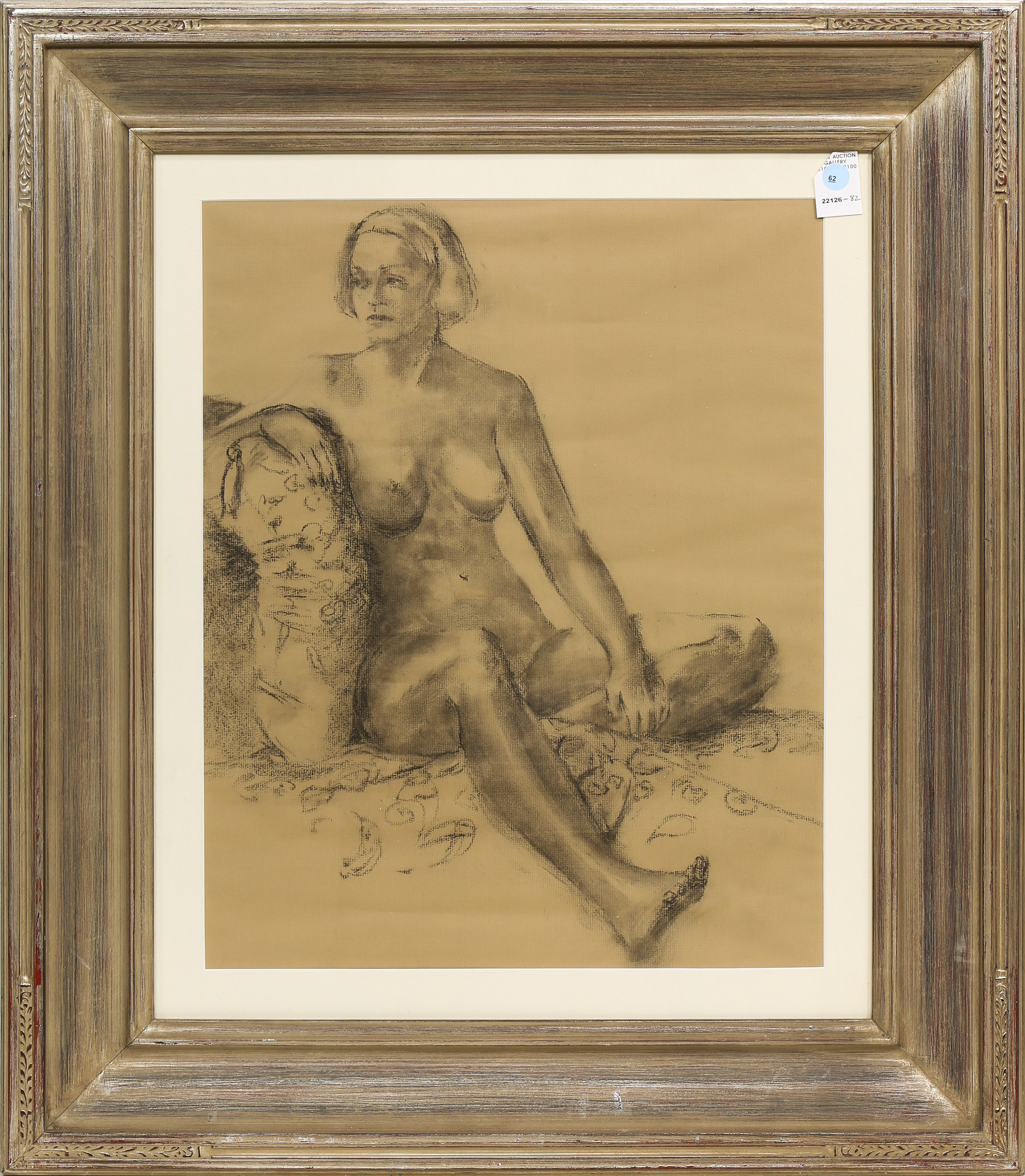 WORK ON PAPER, NUDE WOMAN Nude