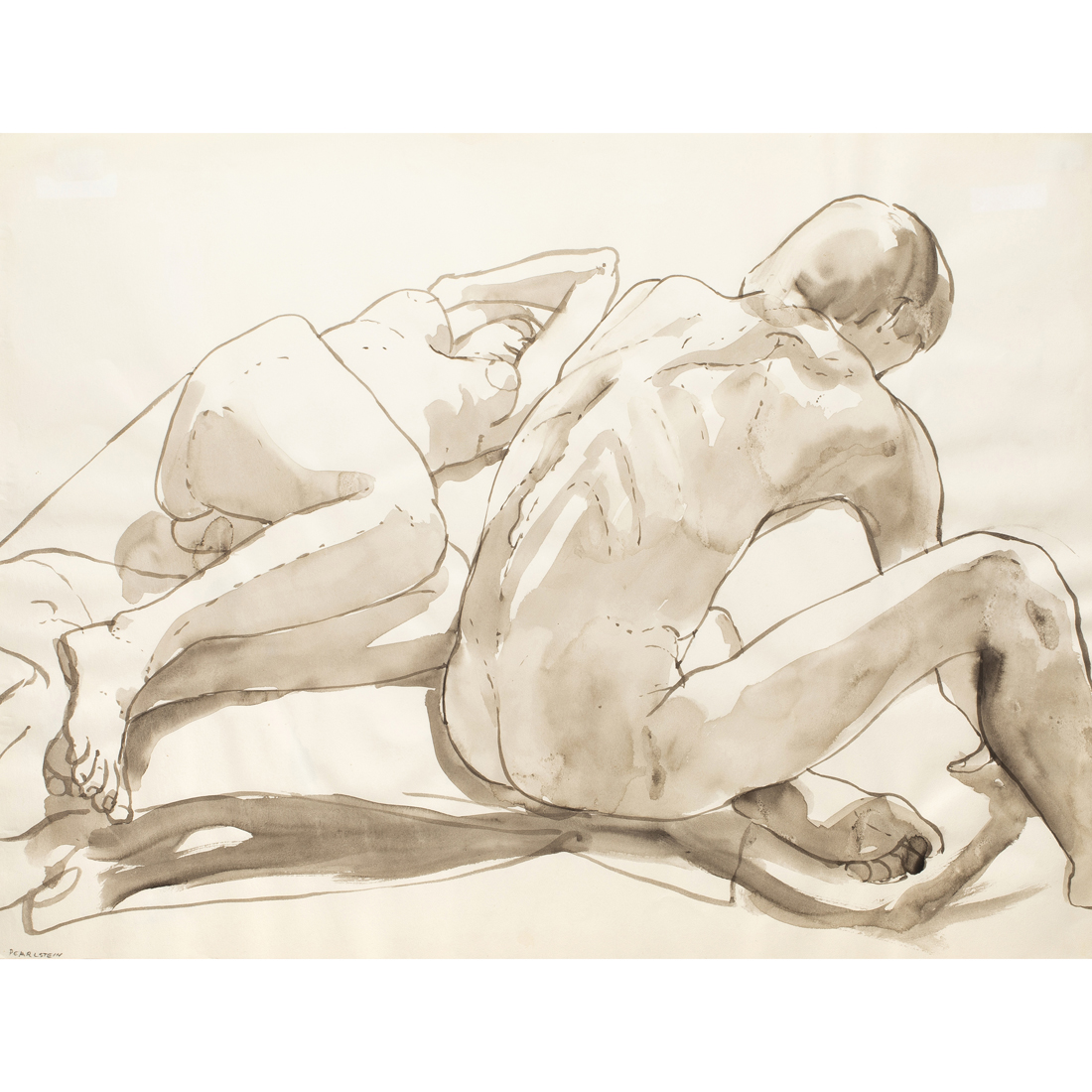 WORK ON PAPER, PHILIP PEARLSTEIN