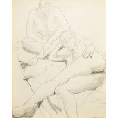 WORK ON PAPER, PHILIP PEARLSTE