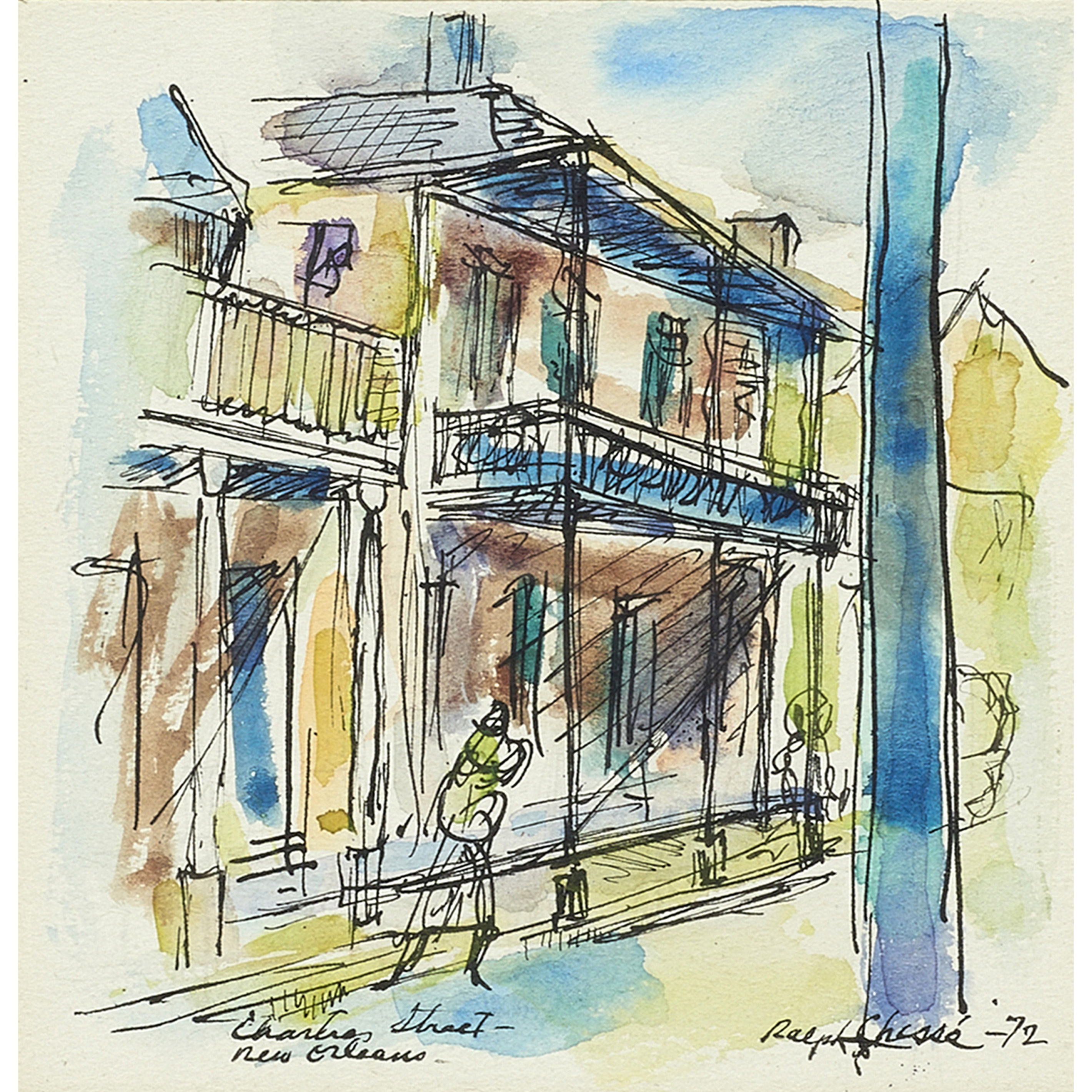 WORK ON PAPER, RALPH ALEXANDER