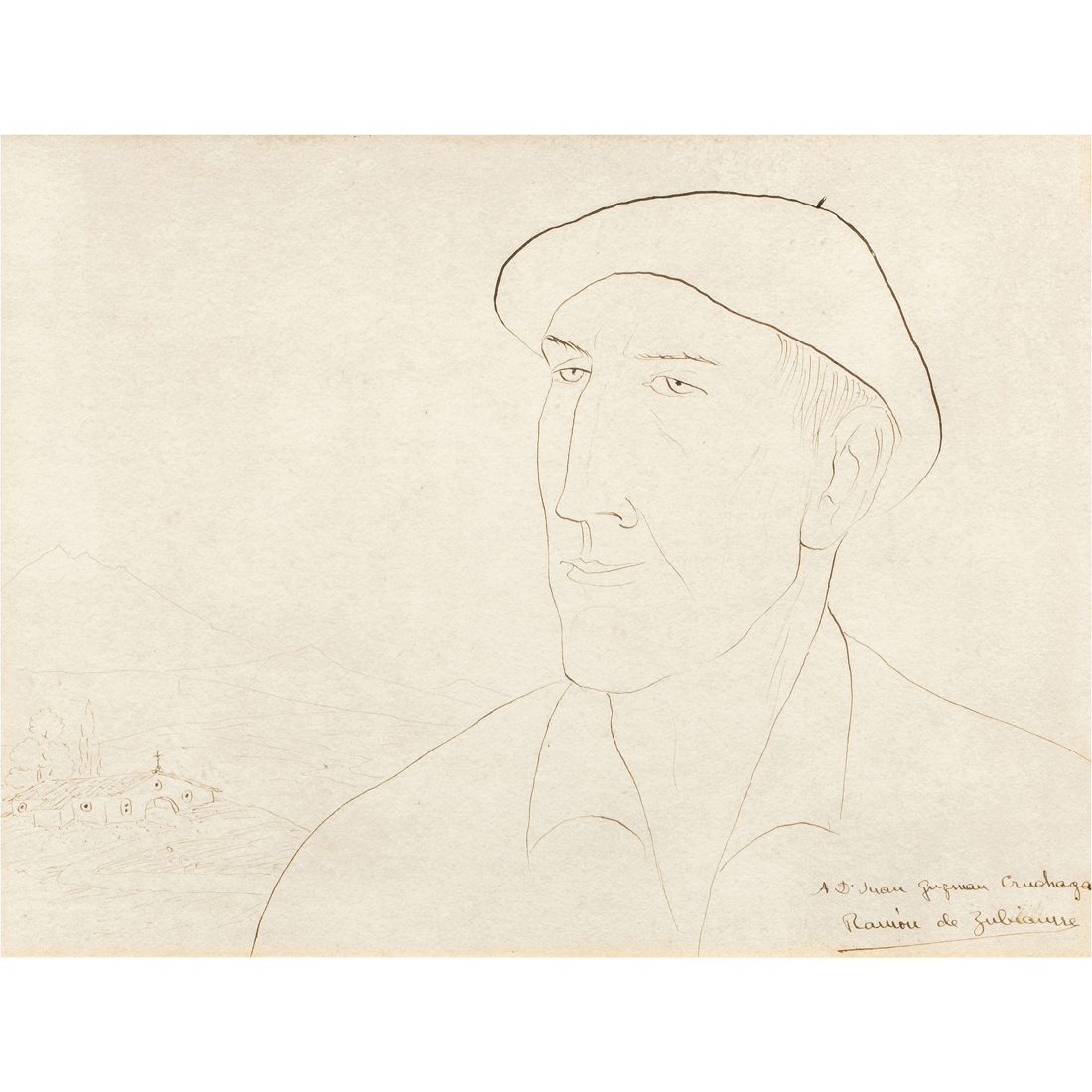 WORK ON PAPER, RAMON DE ZUBIAURRE