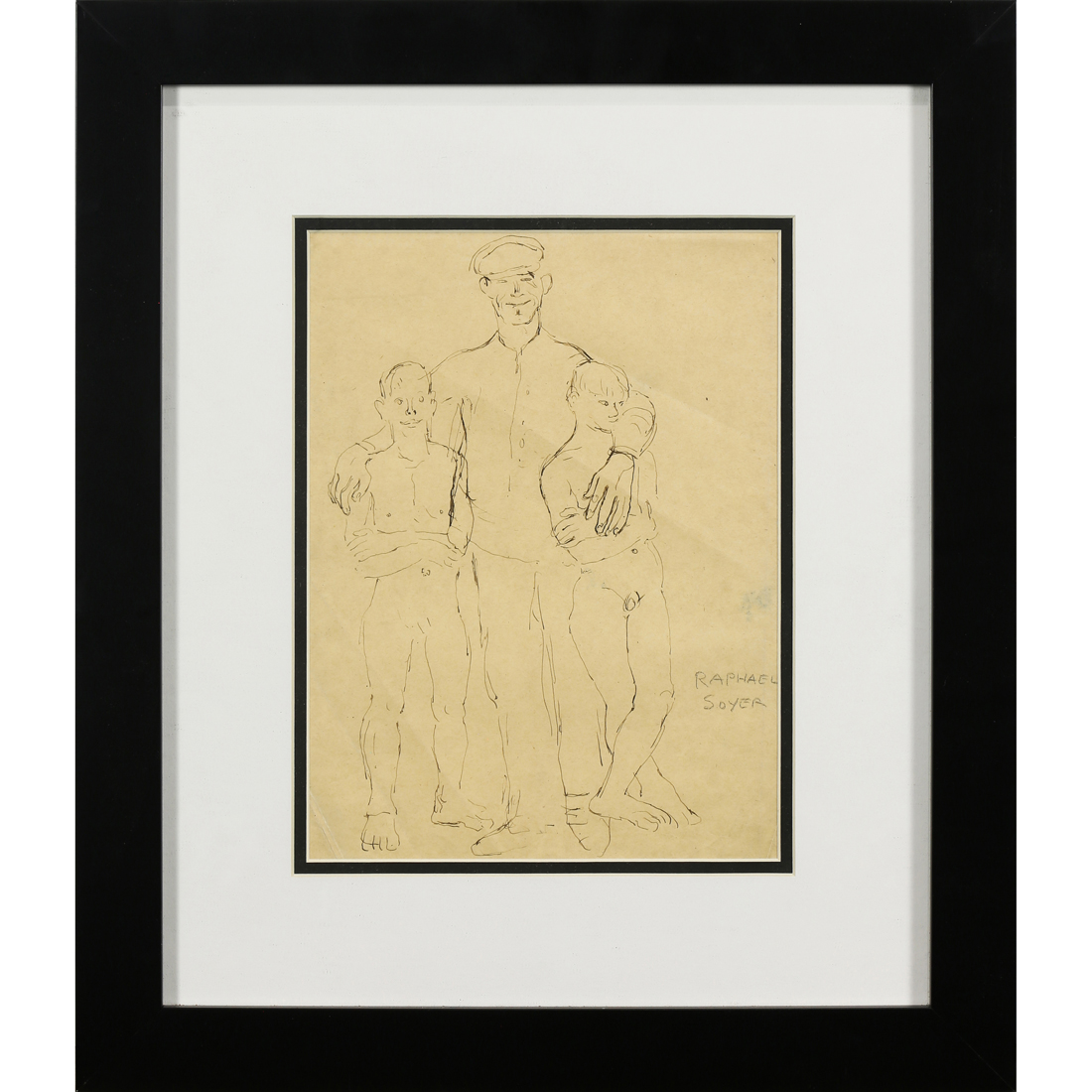WORK ON PAPER, RAPHAEL SOYER