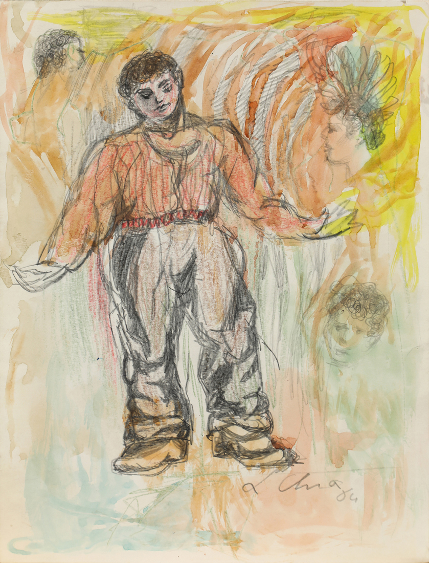 WORK ON PAPER, SANDRO CHIA Sandro