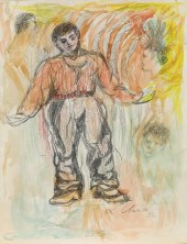 WORK ON PAPER, SANDRO CHIA San