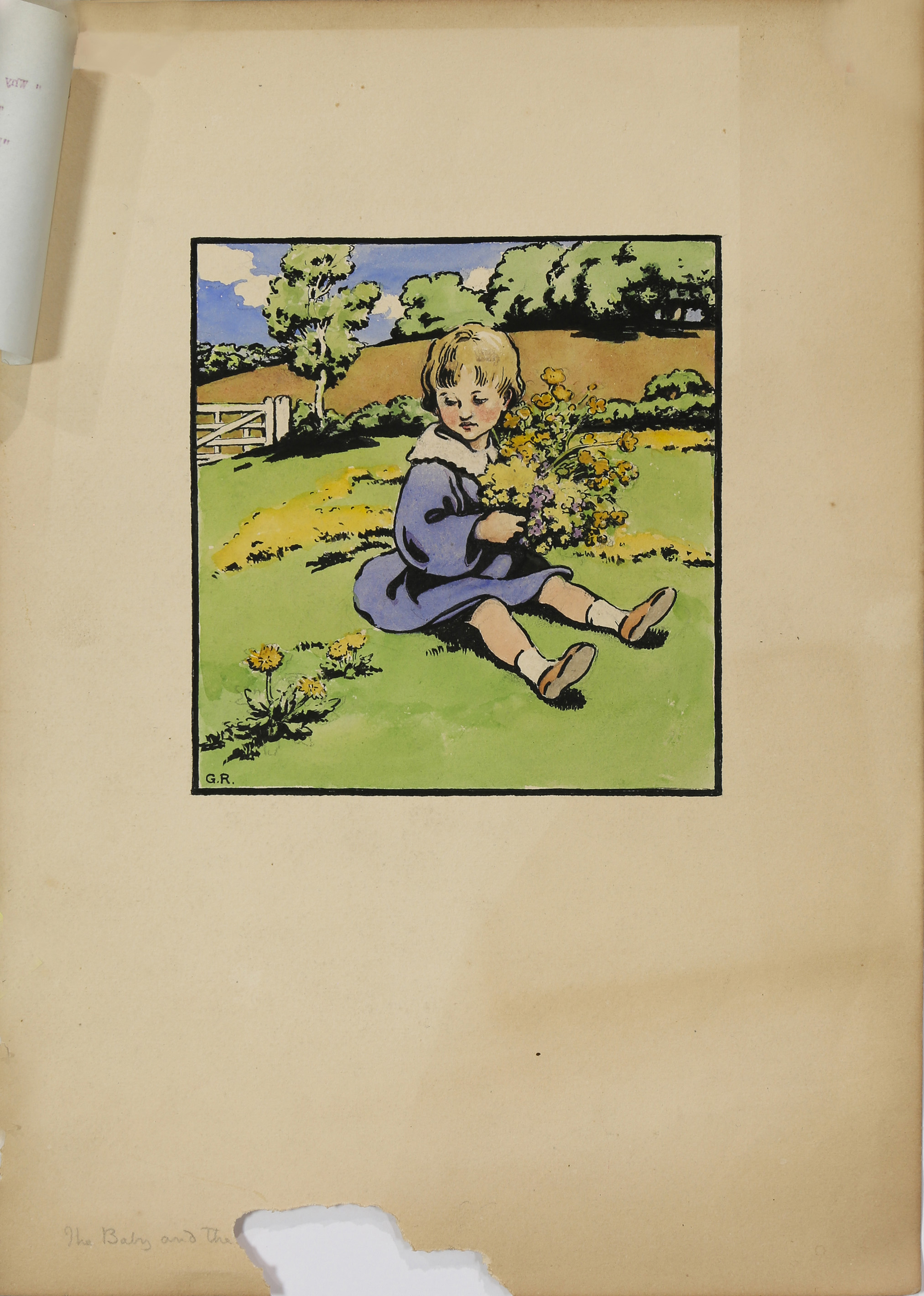 WORK ON PAPER, THE DANDELION
